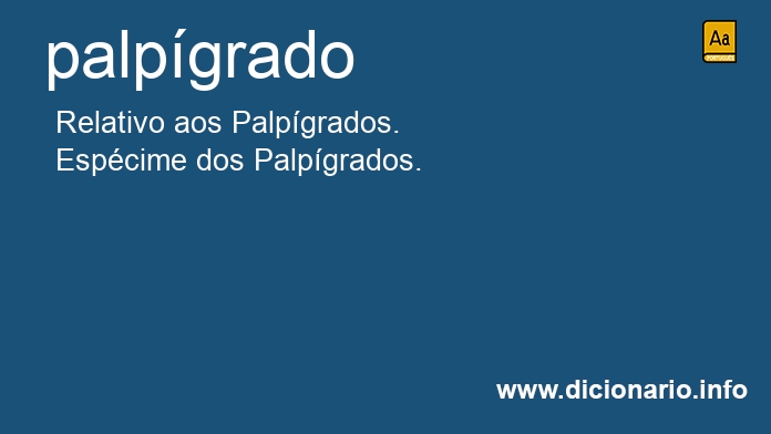 Significado de palpgrado