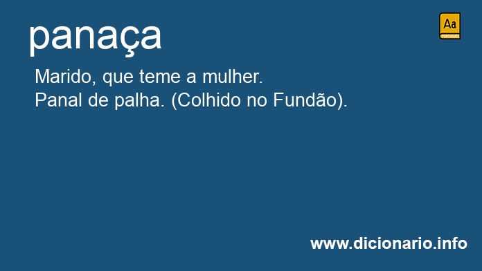 Significado de panaa