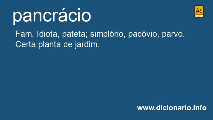 Significado de pancrcios