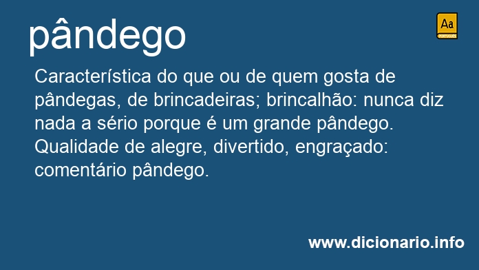 Significado de pndego