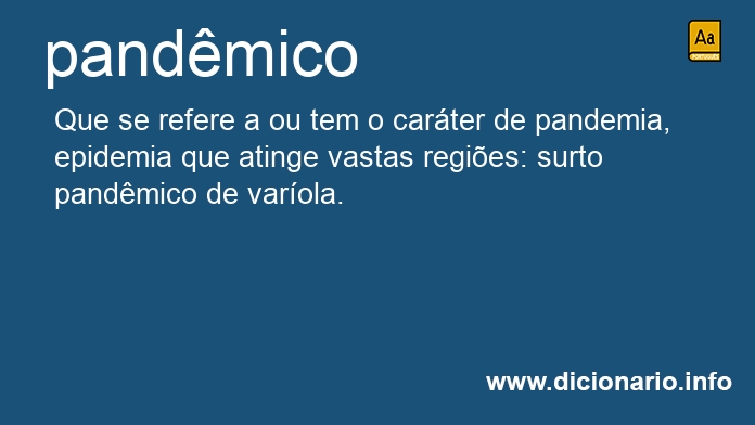 Significado de pandmico