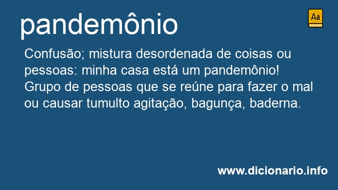 Significado de pandemnia