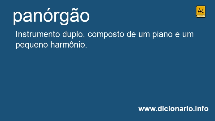 Significado de panrgo