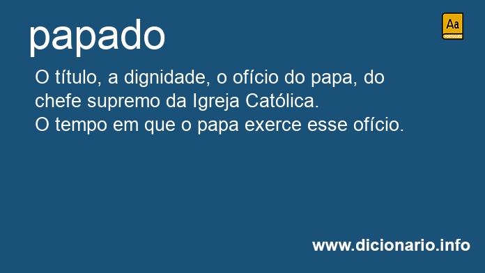 Significado de papado