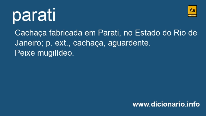 Significado de parati