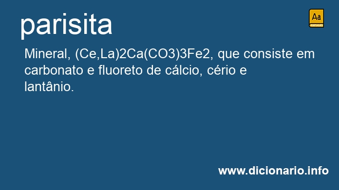 Significado de parisita