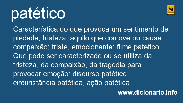 Significado de pattico