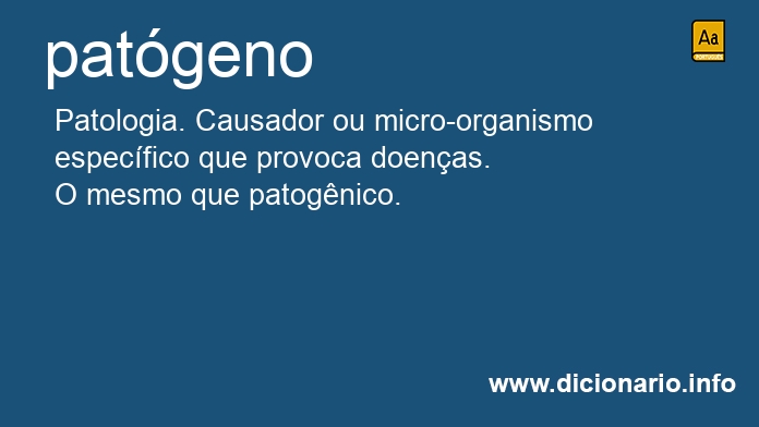 Significado de patgenos