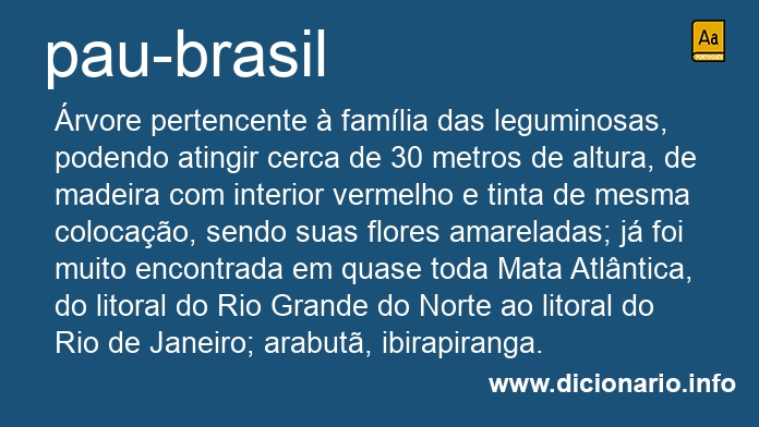 Significado de pau-brasil