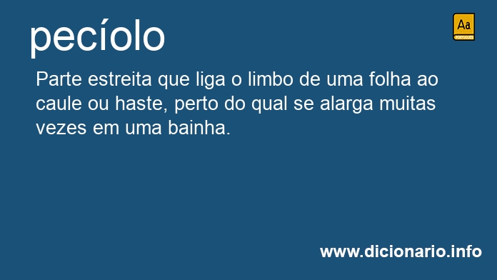 Significado de pecolos