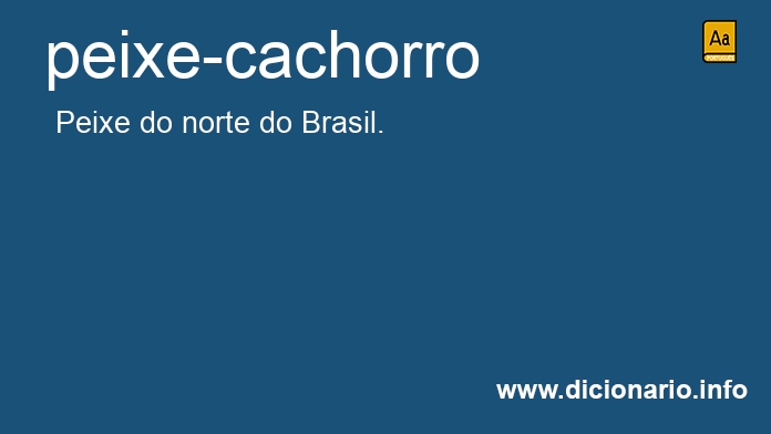 Significado de peixe-cachorro