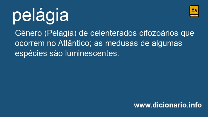 Significado de pelgia