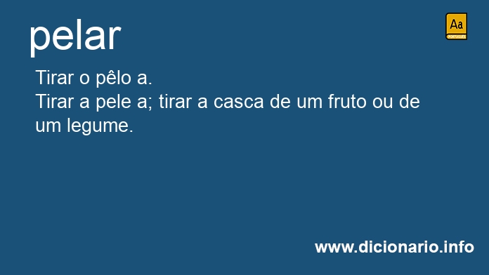 Significado de pelavas