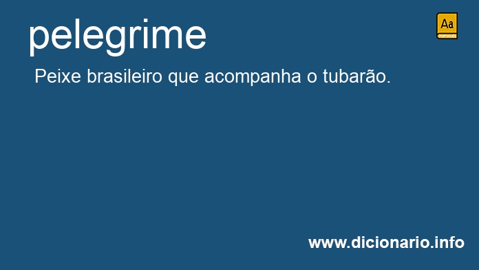 Significado de pelegrime