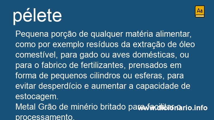 Significado de plete