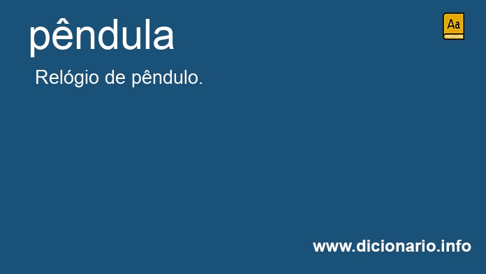 Significado de pndula
