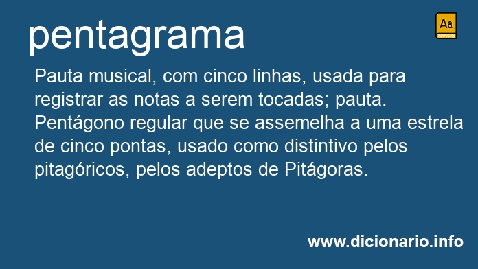 Significado de pentagrama