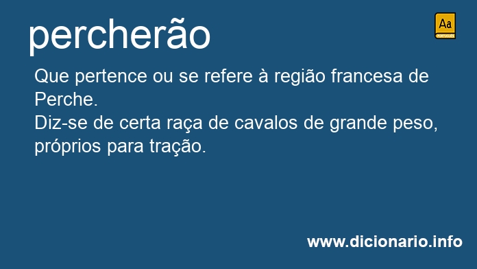 Significado de perchero