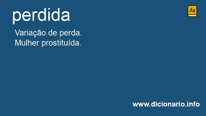 Significado de perdidas