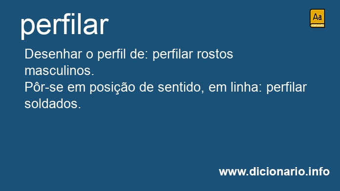 Significado de perfilai