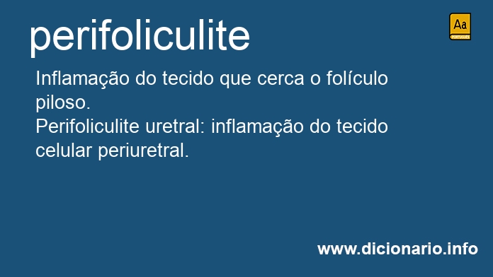 Significado de perifoliculite