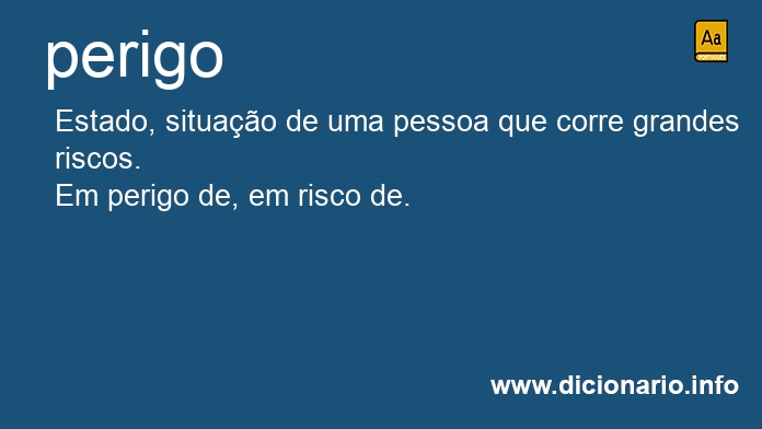 Significado de perigo