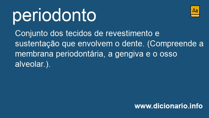 Significado de periodonto