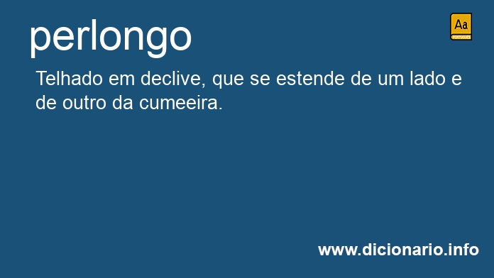 Significado de perlongo