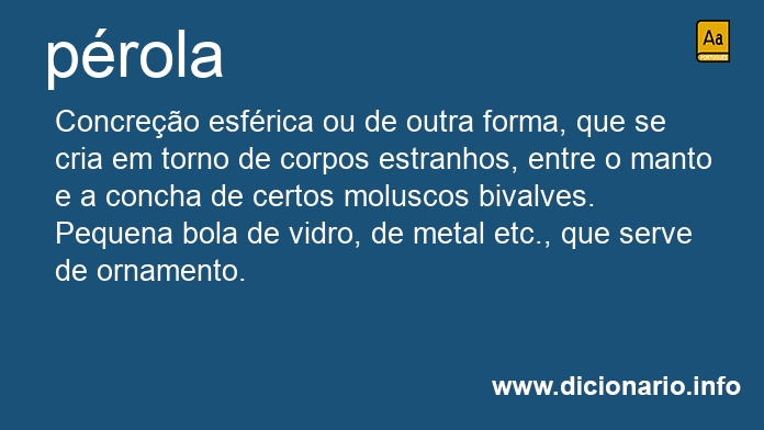 Significado de prola