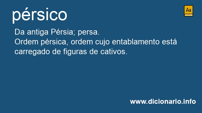 Significado de prsico