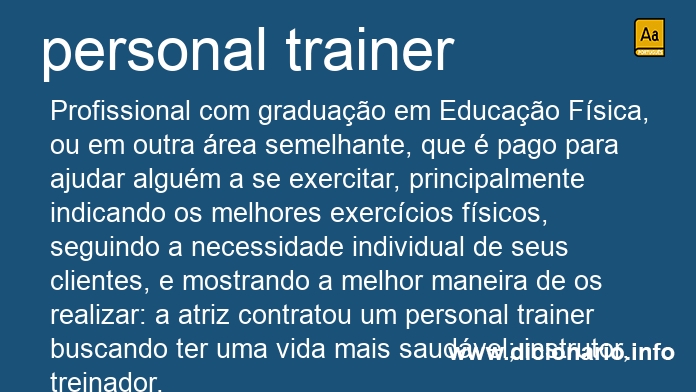 Ibeu - A palavra Trainer no inglês britanico significa Comfortable Shoes  Worn for Sports. Já no inglês americano quer dizer Personal Trainer.  #IbeuTips