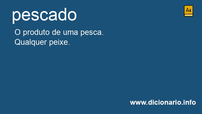 Significado de pescados