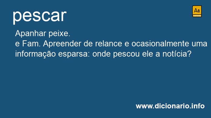 Significado de pescassem