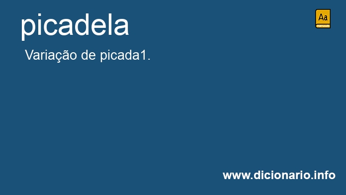 Significado de picadelas