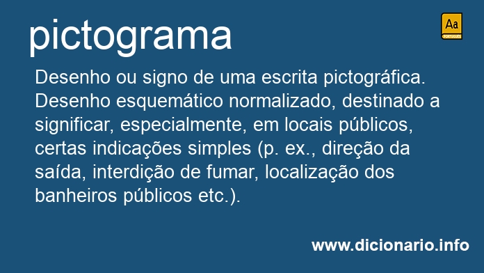 Significado de pictograma