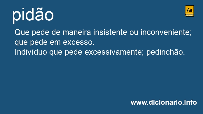 Significado de pides