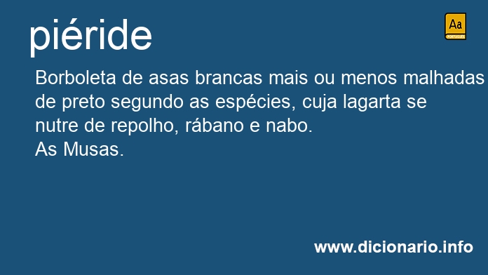 Significado de piride