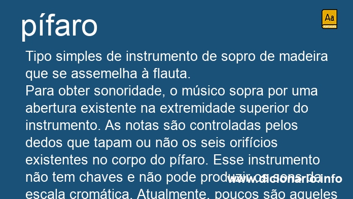 Significado de pfaro