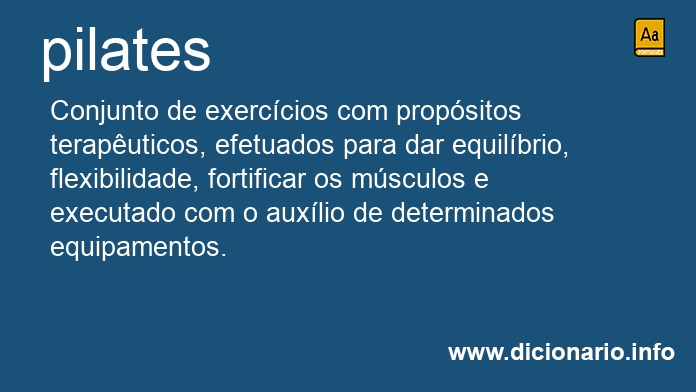 Significado de pilates