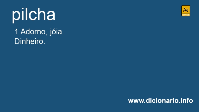 Significado de pilcha