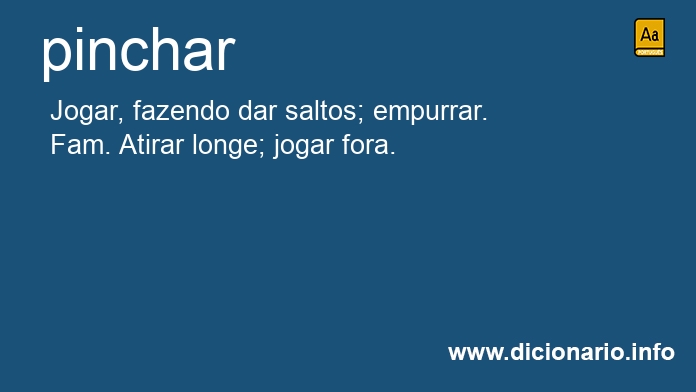 Significado de pinchar