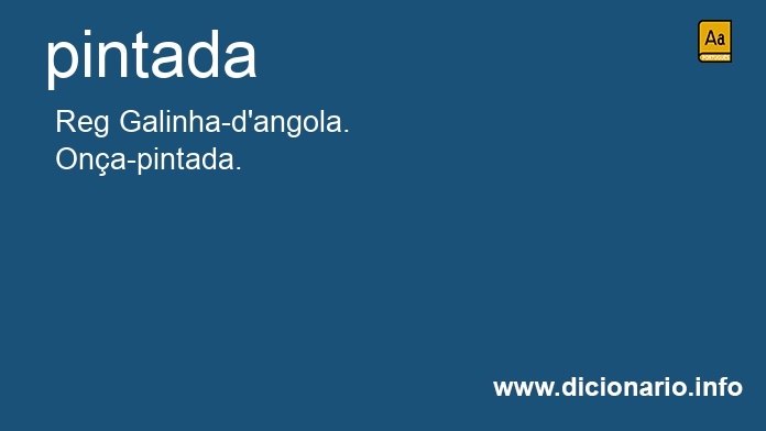 Significado de pintadas
