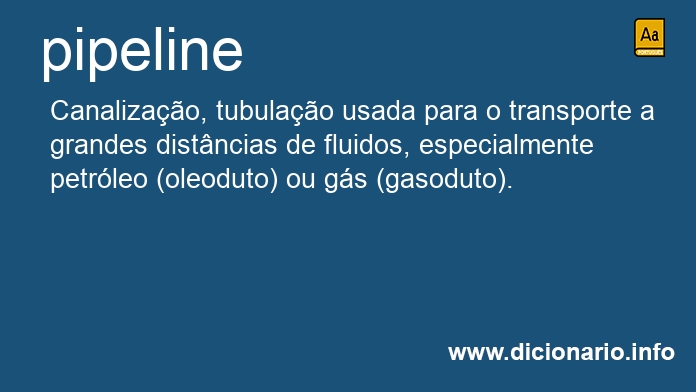 Significado de pipeline