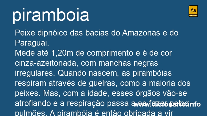 Significado de piramboia