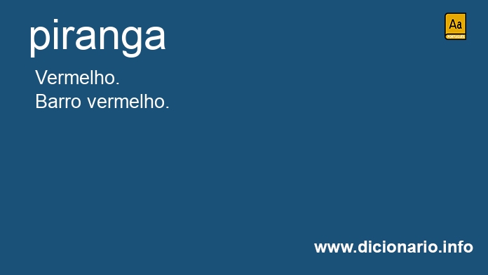 Significado de piranga