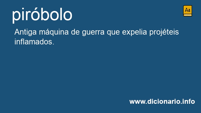 Significado de pirbolo