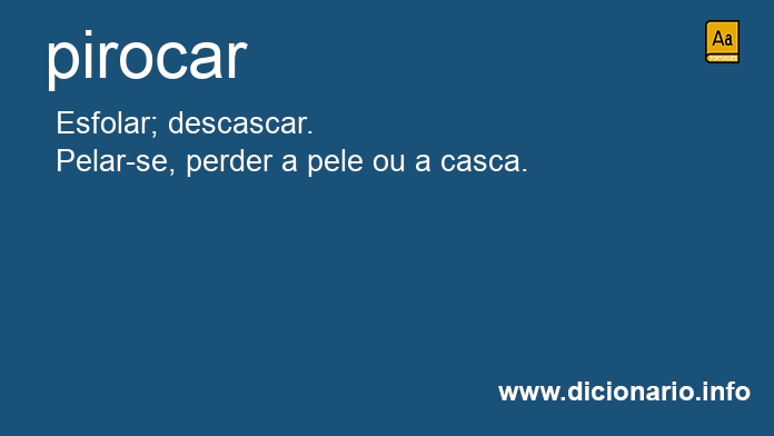 Significado de pirocas