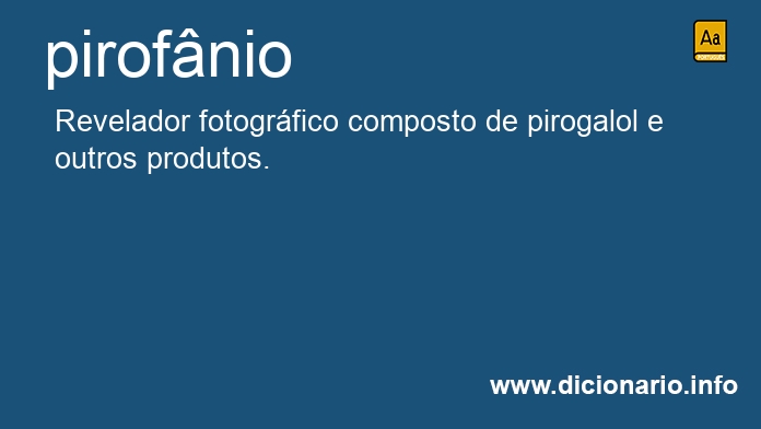 Significado de pirofnio