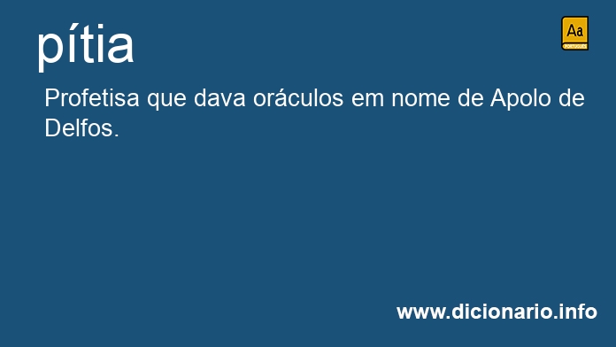 Significado de ptia