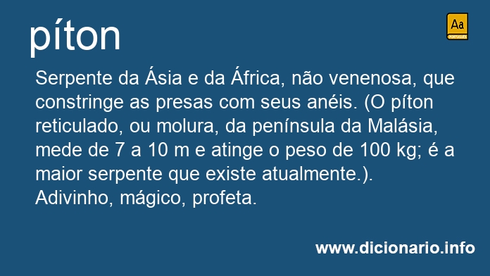 Significado de pton